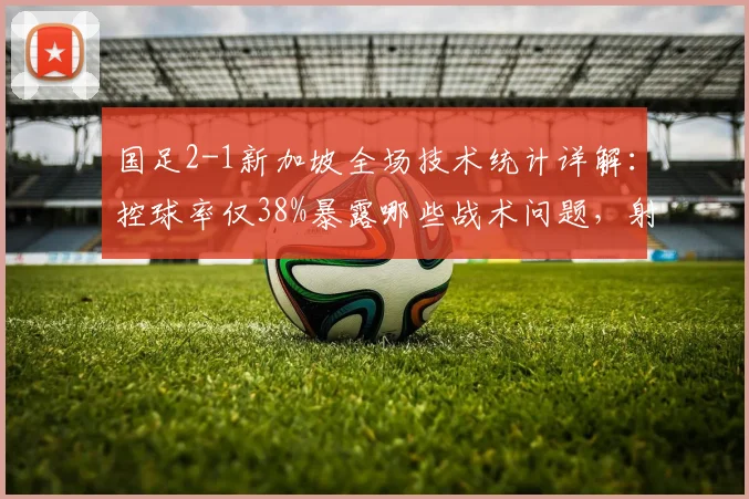 国足2-1新加坡全场技术统计详解:控球率仅38%暴露哪些战术问题,射门9比5折射出何种进攻效率
